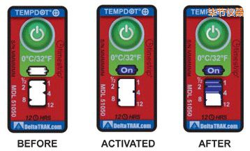 畢節(jié)溫度指示標(biāo)簽 累計(jì)上升時(shí)間/溫度的標(biāo)簽