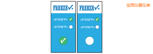 定西溫度指示標(biāo)簽 冷凍檢查 Thermolabels