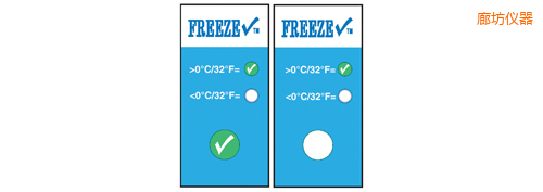 廊坊溫度指示標簽 冷凍檢查 Thermolabels