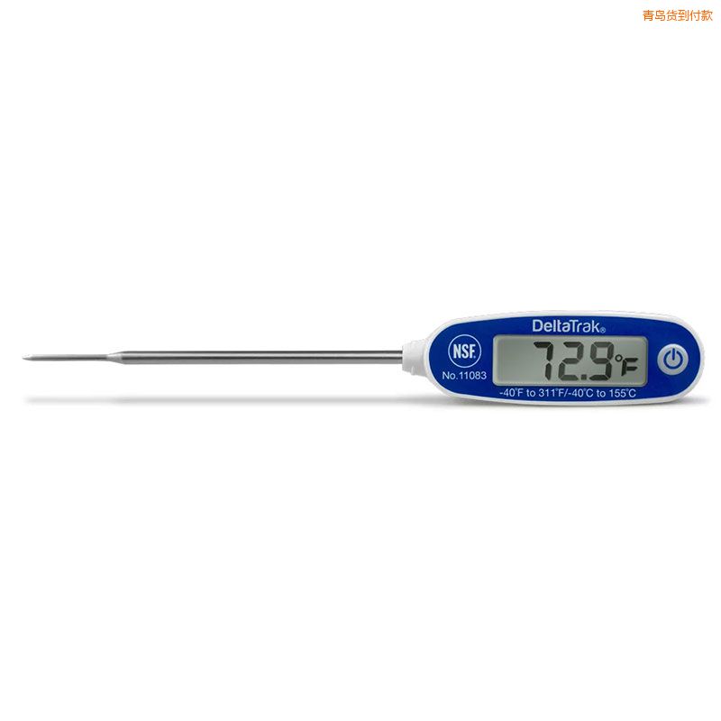 青島FlashCheck 大屏顯示自動(dòng)校準(zhǔn)抗微生物尖頭探針溫度計(jì)
