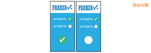 邢臺(tái)溫度指示標(biāo)簽 冷凍檢查 Thermolabels